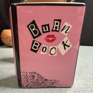 BURN BOOK VASE/BOOKSHELF DECOR/MAKEUP BRUSH HOLDER